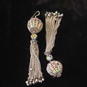 Multicolor Tassel Earrings